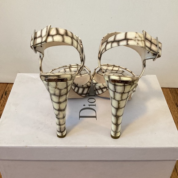 Dior Moc Croc Sandals- size 37 - Picture 4 of 5